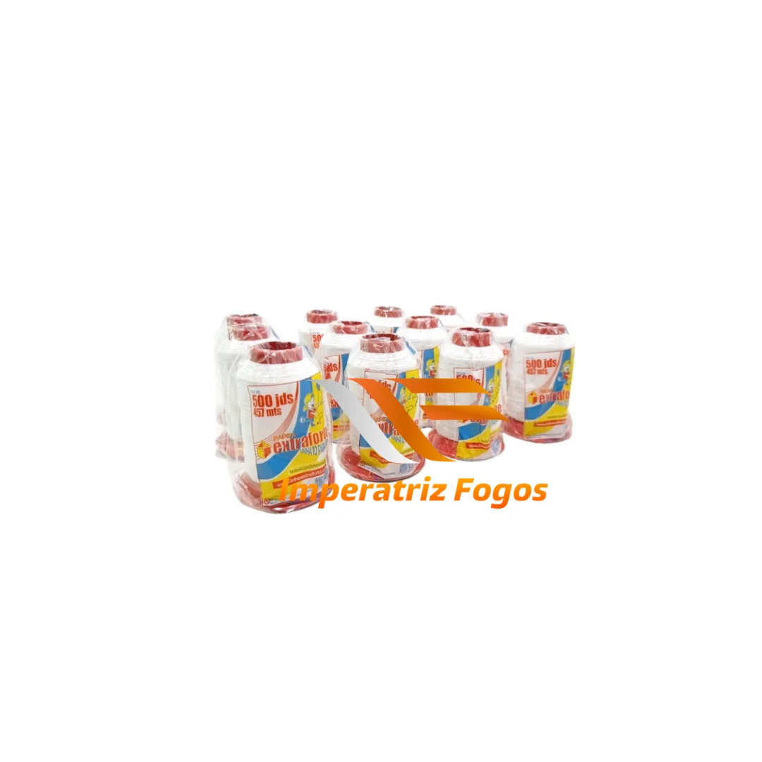 Linha Extra Forte 500 Jardas C/12 Unidades