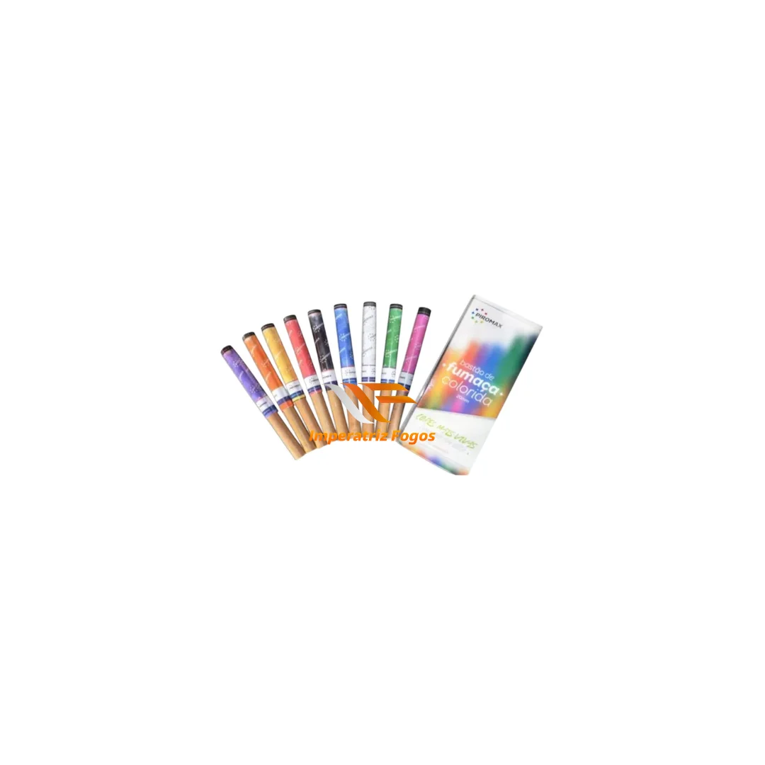 Bastao de Fumaca Colorida Piromax 20mm